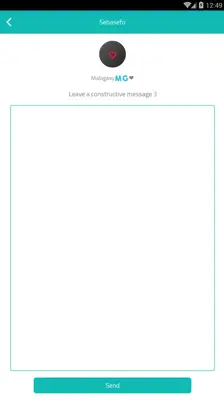 Sarahah android App screenshot 2